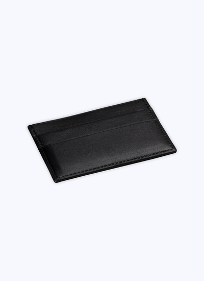 Men's black leather wallet Fursac - B3VART-VB06-20