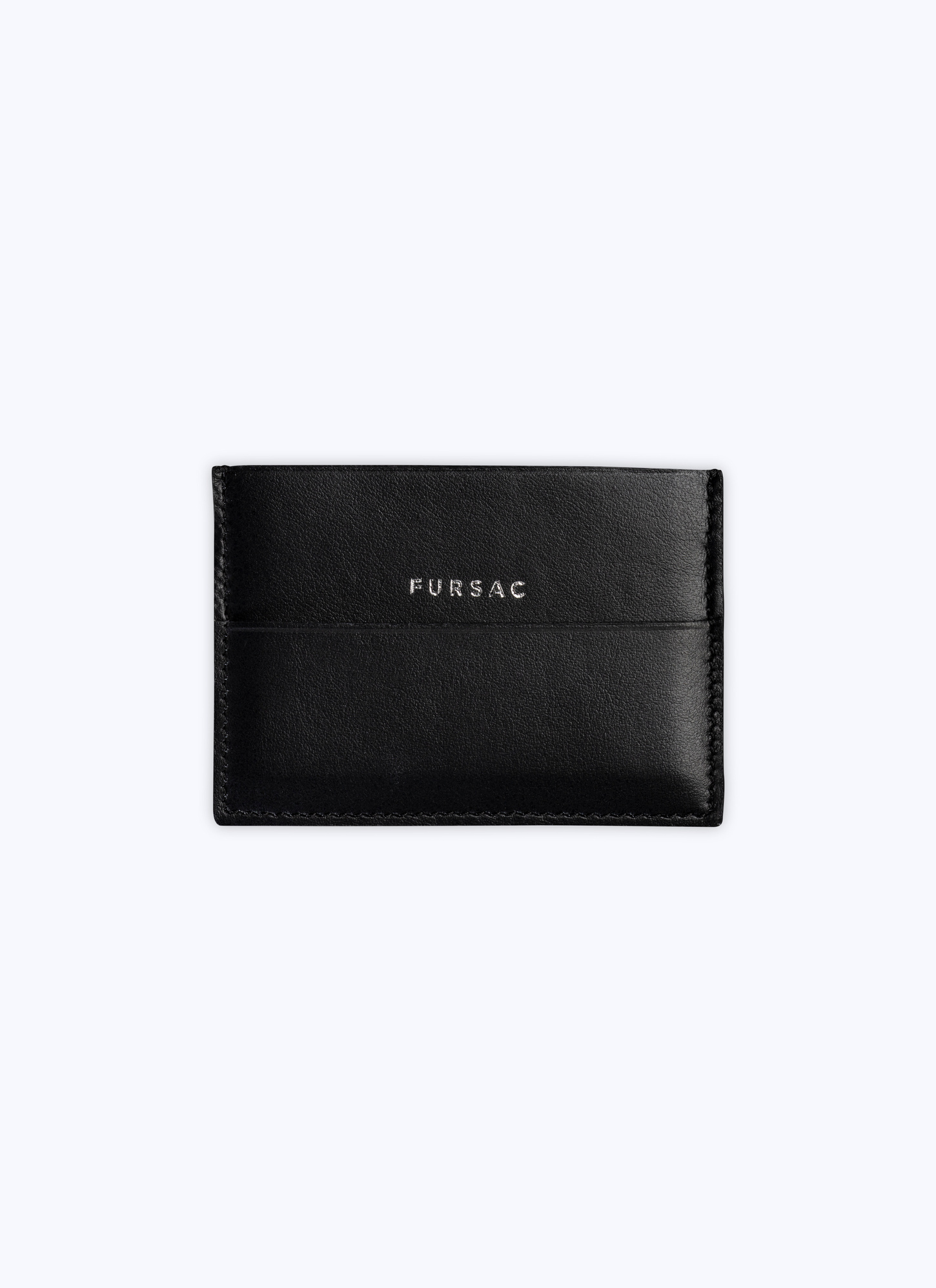 Men's wallet black leather Fursac - B3VART-VB06-20