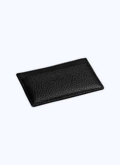 Men's black leather wallet Fursac - B3VART-VB07-20