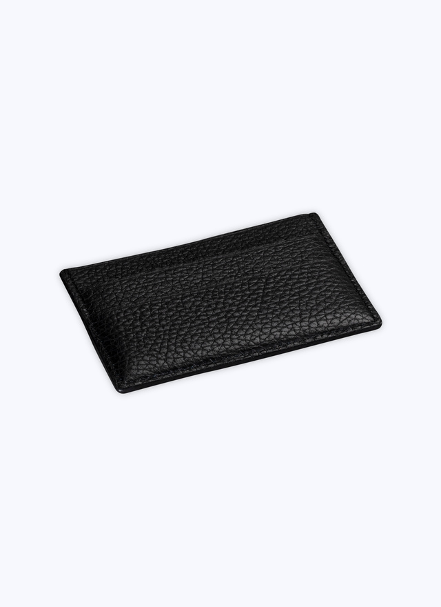 Men's black leather wallet Fursac - B3VART-VB07-20