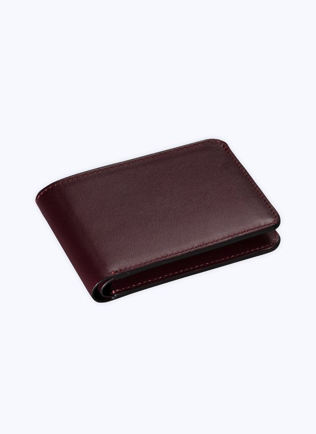 Men's burgundy wallet Fursac - 22EB3VPEF-VB06/74