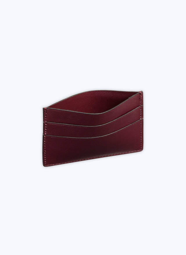 Men's burgundy wallet Fursac - B3VART-VB06-74