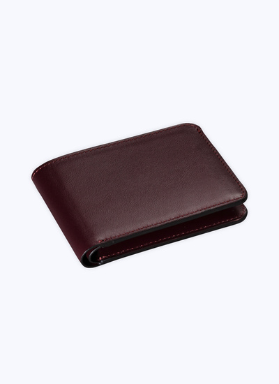 Men's burgundy wallet Fursac - B3VPEF-VB06-74