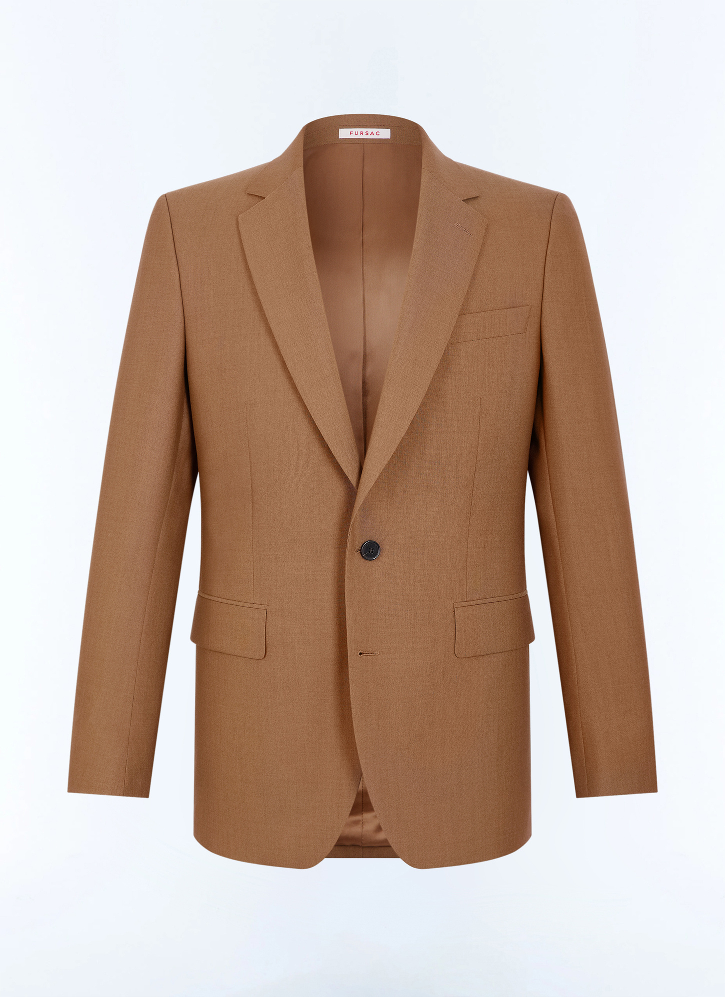 Men's white, ecru main fabric: 100% virgin woolunder collar: 80% polyester, 20% viscosebody lining: 100% viscosesleeve lining: 57% viscose, 41% acetate, 2% cupro worker jacket Fursac - V3FOXA-LC20-A011