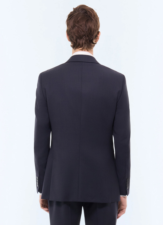 Men's main fabric: 100% virgin woolunder collar: 80% polyester, 20% viscosebody lining: 100% viscosesleeve lining: 57% viscose, 41% acetate, 2% cupro worker jacket Fursac - V3FOXA-LC05-D030